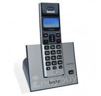 Beetel Cordless Phone (Black/Silver)